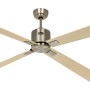 CASAFAN Eco Neo Deckenventilator 180cm, Messing Antik, Ahorn/Buche Flügel