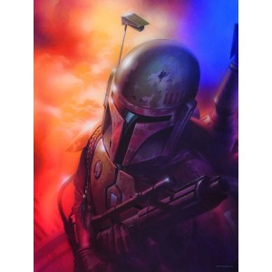 Disney Star Wars Mandalorian Poster (30x40cm) als Fototapete für Kinderzimmer.