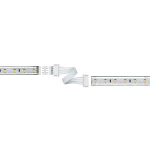 Paulmann MaxLED Universal Connector 2er-Pack, weiß, für LED-Streifen Verbindung.