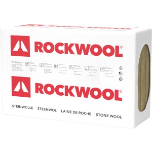 Rockwool Fixrock Fassadendämmung, 60mm Steinwolle im Paket.