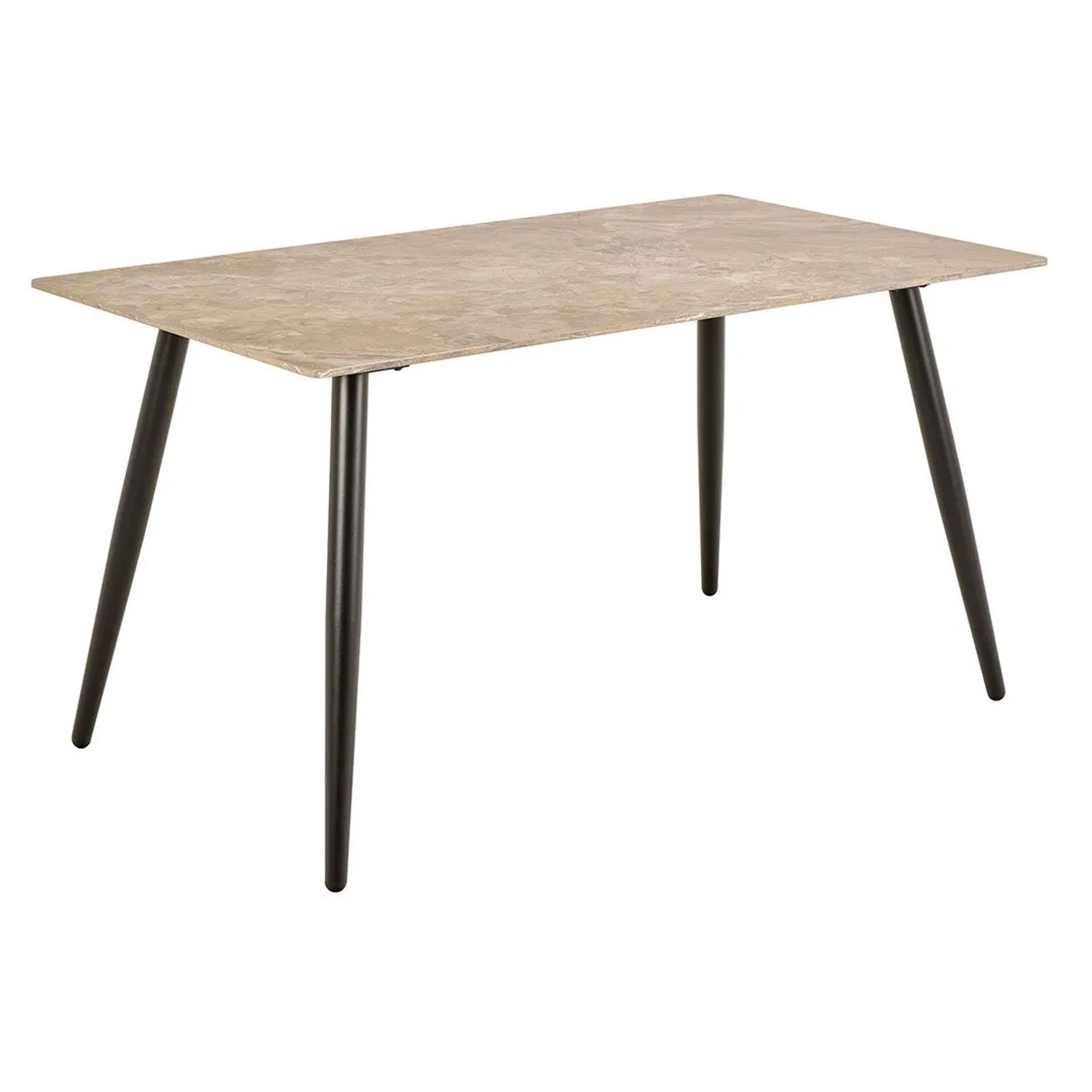 ebuy24 Wicklow Esstisch 80x140cm Braun