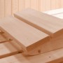Holz-Kopfstütze für Weka Saunahaus Mikkeli, Zubehör für Saunaofen