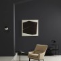 ELLE DECORATION by Crown Wandfarbe Absolute Granite No. 189, matte, dunkle Wohnraumgestaltung.