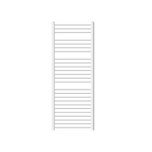 Weißer LuxeBath Badheizkörper 600x1500 mm mit Seitenanschluss.