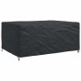 Schwarze vidaXL Möbelabdeckung 240x160x100 cm aus wasserfestem 210D-Stoff. Robuste Schutzhülle für Möbel.
