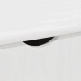 vidaXL Rollschrank Mit Rad Weiß 100 x 39 x 65,5 cm Massivholz Kiefer 42028385_8
