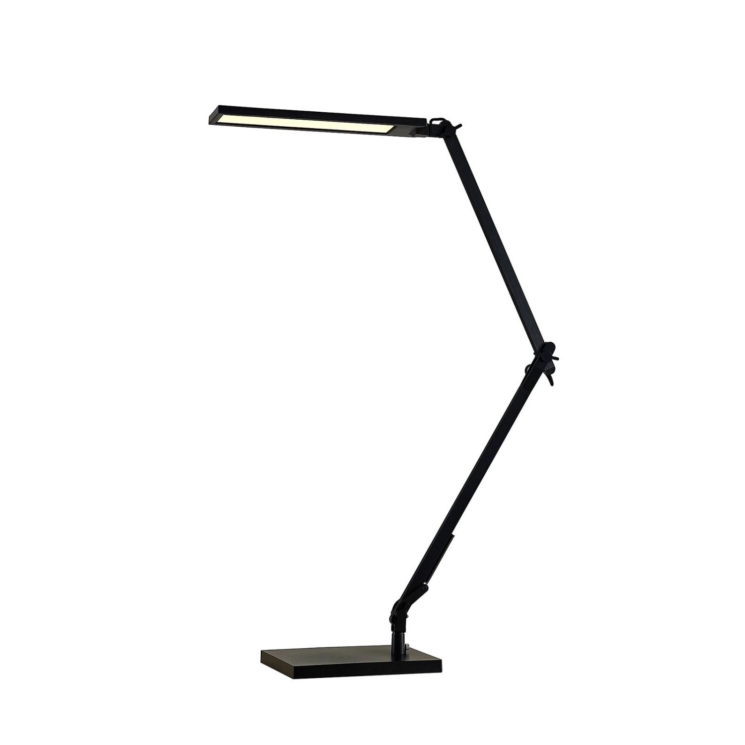 Lindby LED Tischlampe Antisa 9643102 Dimmbar Modern in Schwarz 1-flammig Arbeitszimmerleuchte