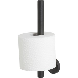 Tiger Boston Reserverollenhalter, Edelstahl schwarz, für 2 Rollen Toilettenpapier.
