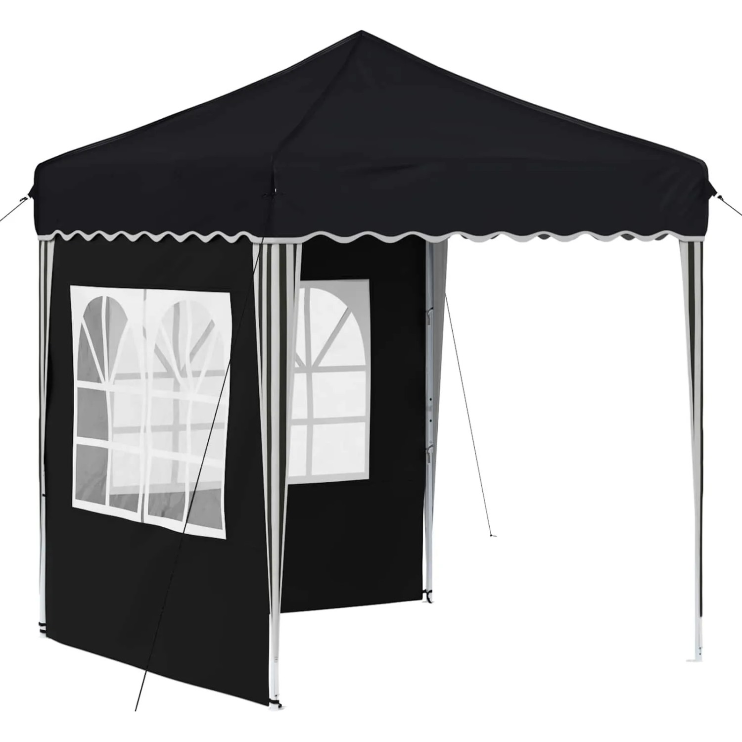 vidaXL Pop-up Partyzelt Anthrazit 195 x 195 x 245 cm Oxford-Stoff 42019726