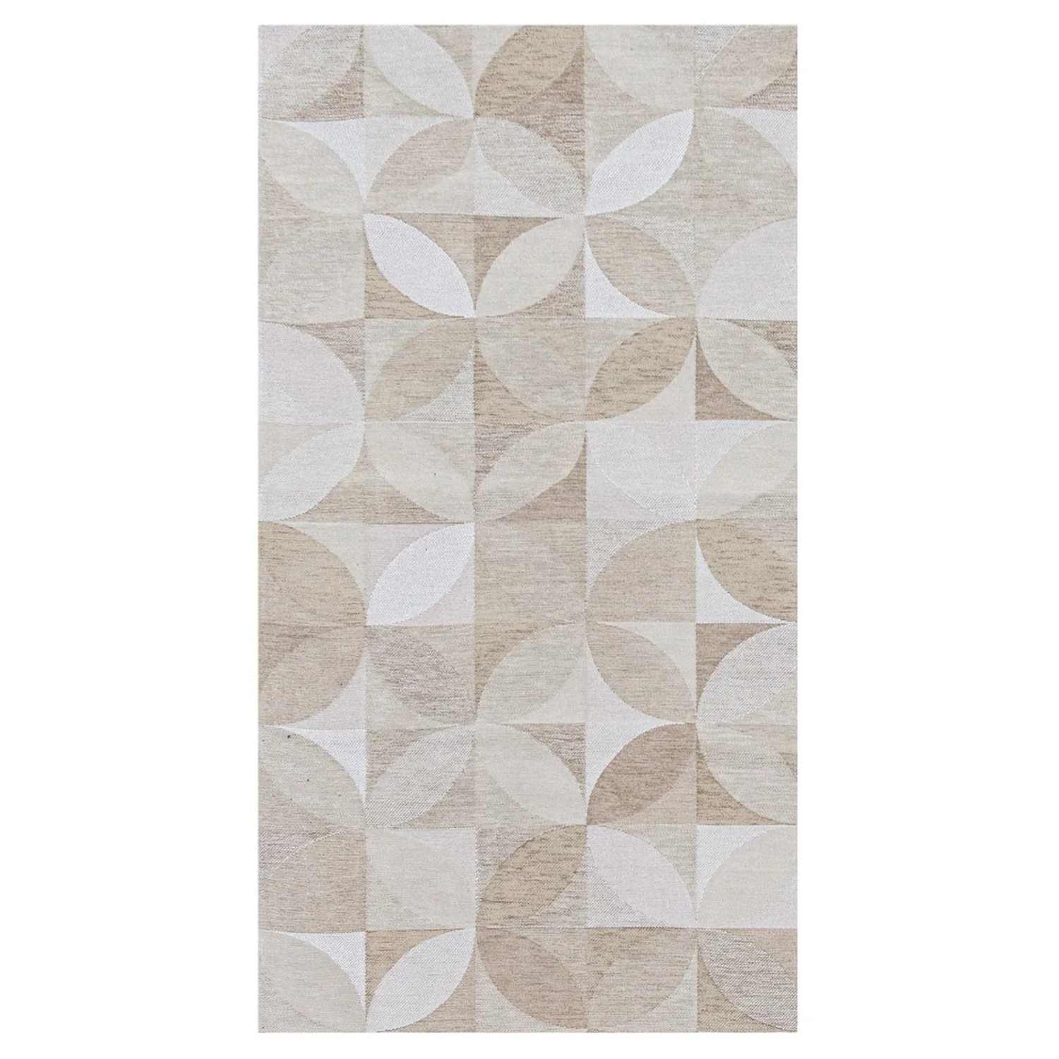Lola&Moi Teppich Diamond Beige 80x150cm