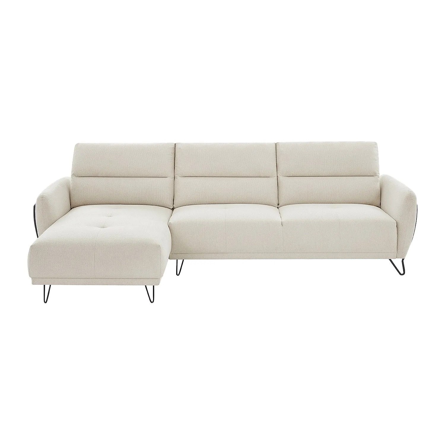 Vente-unique Sofa Ohne Schlafmöglichkeit Durima Beige 290 cm