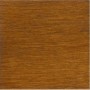 Holzoberfläche mit OBI Hybridlasur Premium im Farbton Teak, 2,5 l Gebinde.