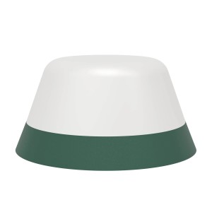 EGLO LED Tischlampe Meggiano, grün-weiß, kabellos, mit Touch-Funktion und RGBW, IP54.