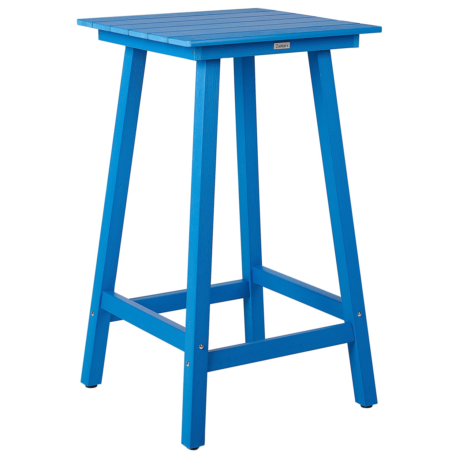 Beliani Gartentisch ADIRONDACK Blau 60x59x103 günstig online kaufen