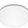 Weißes, rundes Philips LED-Panel Superslim 3-in-1 SceneSwitch, 18 W, für Decken- oder Wandmontage.