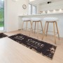 Astra Sauberlaufmatte Miabella Coffee Natural, 50x150cm, im Küchenambiente.
