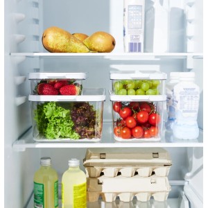 Rotho Kühlschrankorganizer Cauma 1,2 l Weiß