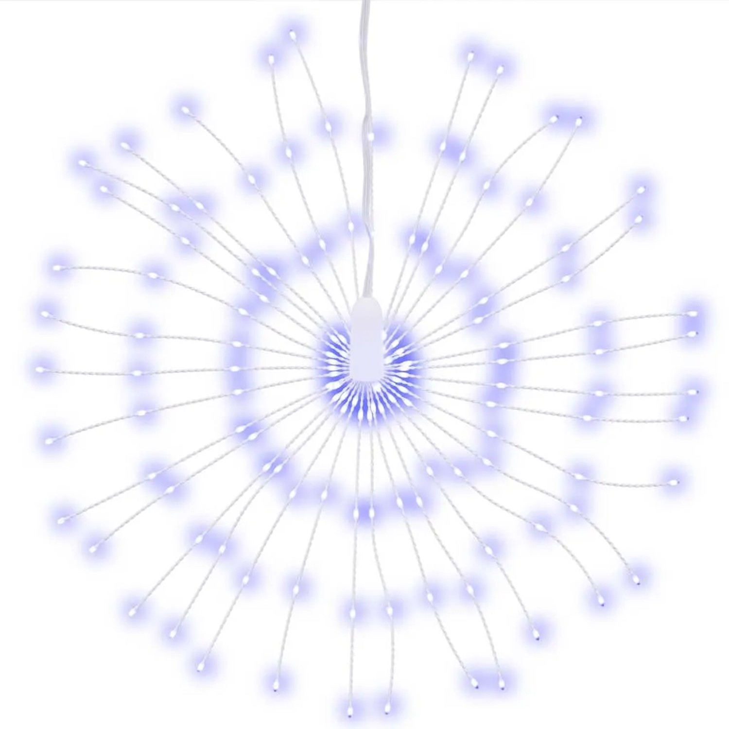 vidaXL Weihnachtsbeleuchtungen Feuerwerk 4 Stk 140 LEDs Blau 17cm 356224