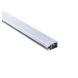 T&J Randprofil aus Aluminium, 6000 mm, für Kunststoffbedachung mit Dichtung.