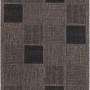 Andiamo Outdoorteppich Utah Taupe, 160x230 cm, mit grafischem Muster aus Quadraten.