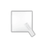 Dimmbares ENOVALITE LED Panel 30x30 mit Fernbedienung für Rasterdecken und einstellbarer Farbtemperatur.
