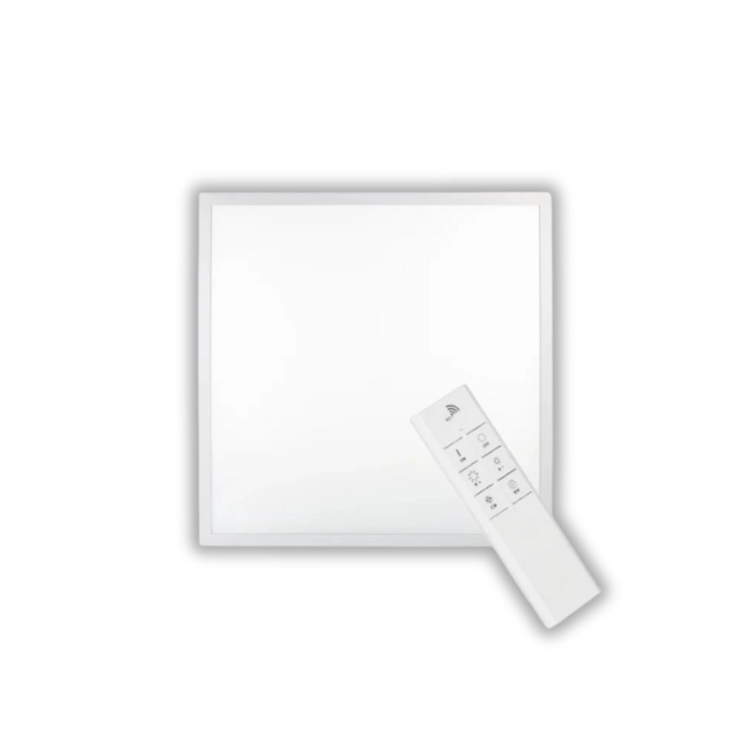 ENOVALITE LED Panel CCT 30x30cm Dimmbar Fernbedienung Warm- Kaltweiß 3000-6 günstig online kaufen