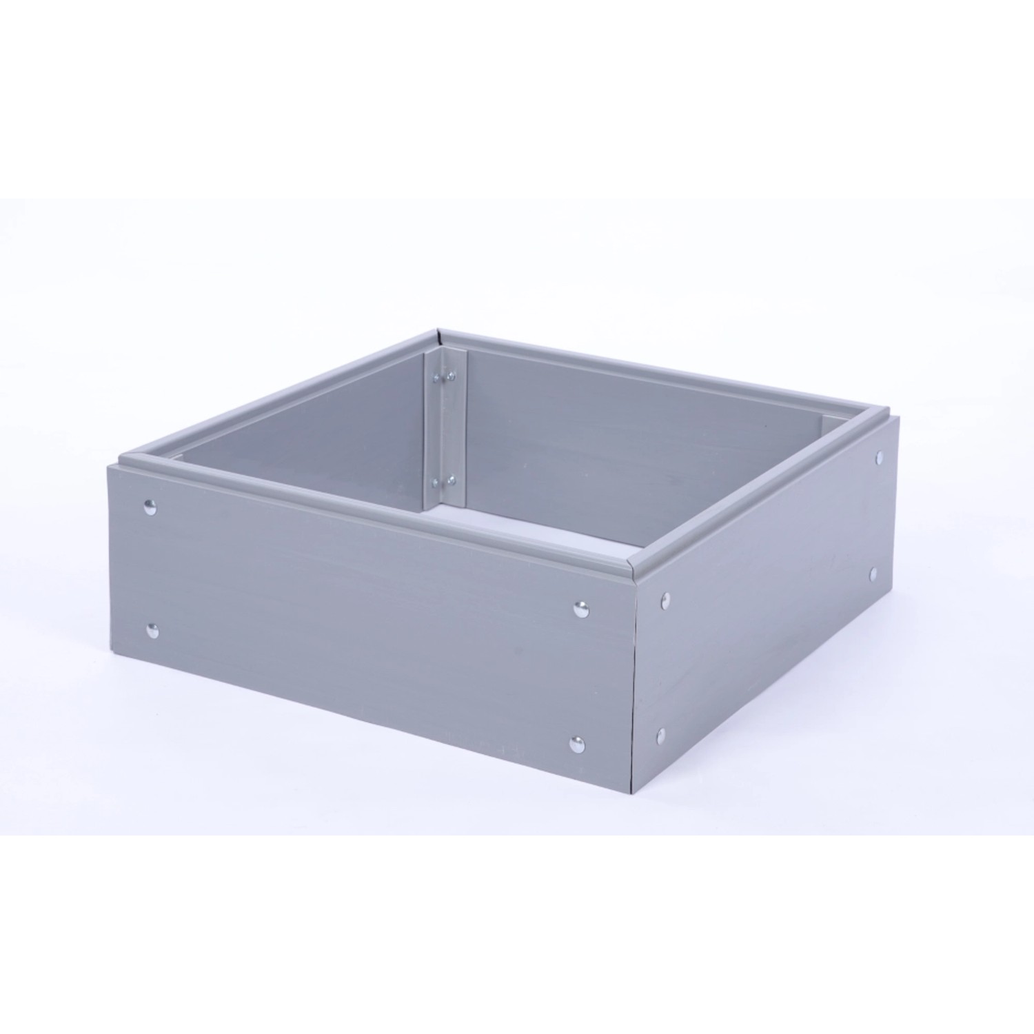 PROREGAL Hochbeete Growline Plast HxBxT 21x45x45cm 1 Ebene Grau günstig online kaufen