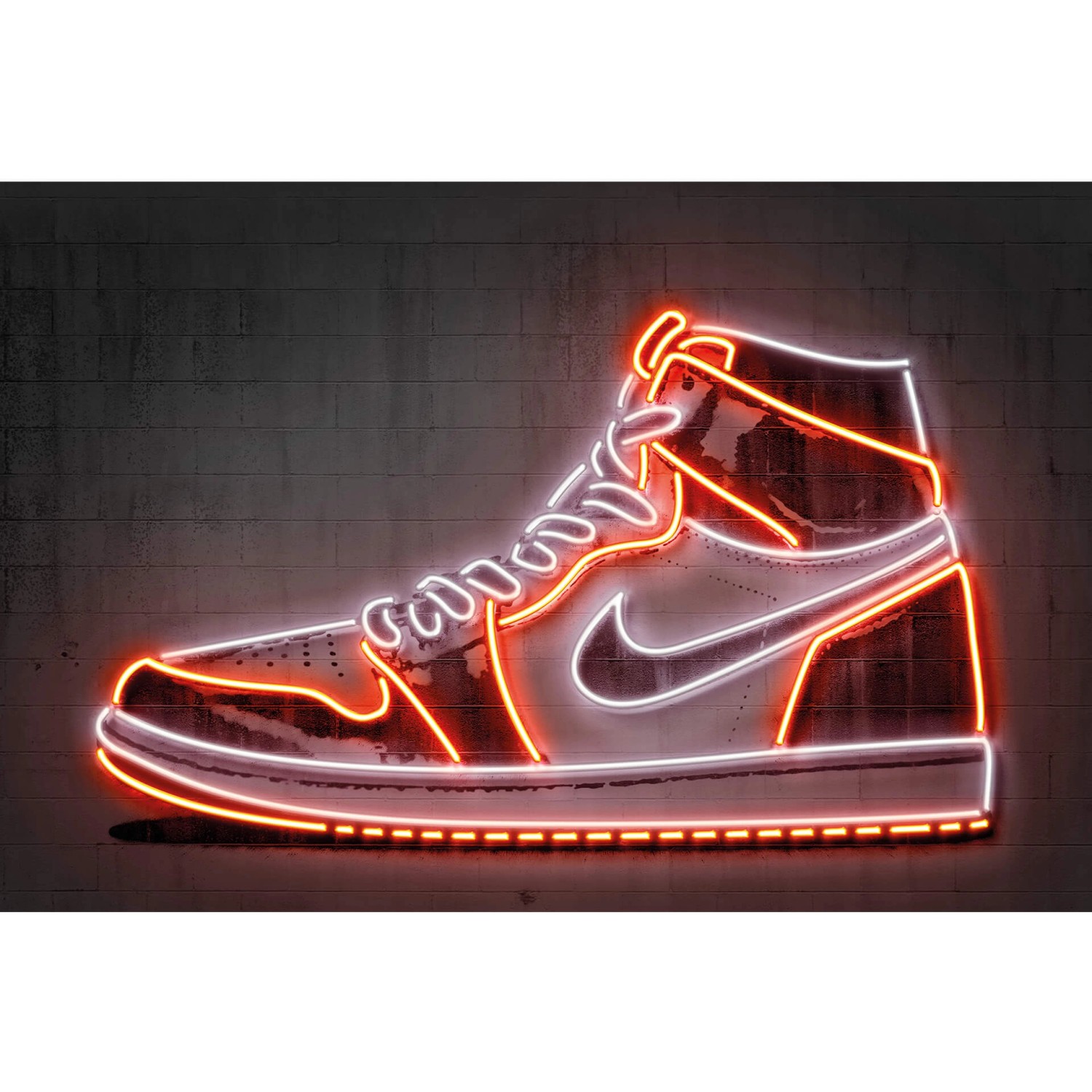 Erfurt Fototapete Vlies Sneaker Reklame 528 cm x 350 cm