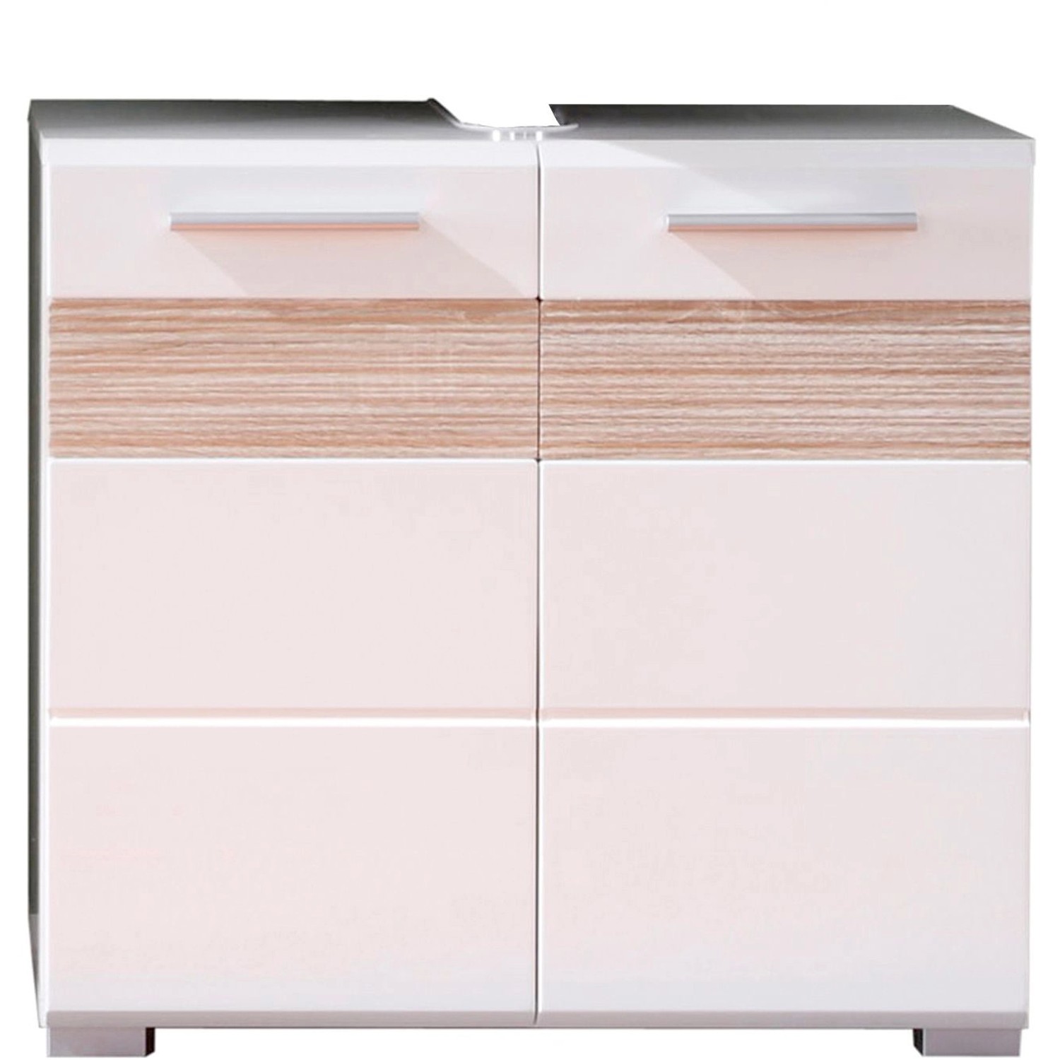 trendteam Waschbeckenunterschrank Mezzo mit Struktur-Front