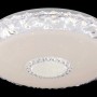 Weiße LED-Deckenleuchte Eddie, Ø 50 cm, mit Farbwechsler und Dimmfunktion.