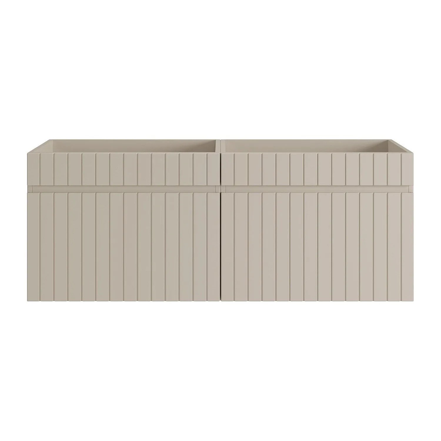 Vente-unique Waschbeckenunterschrank Satara Beige 120 cm
