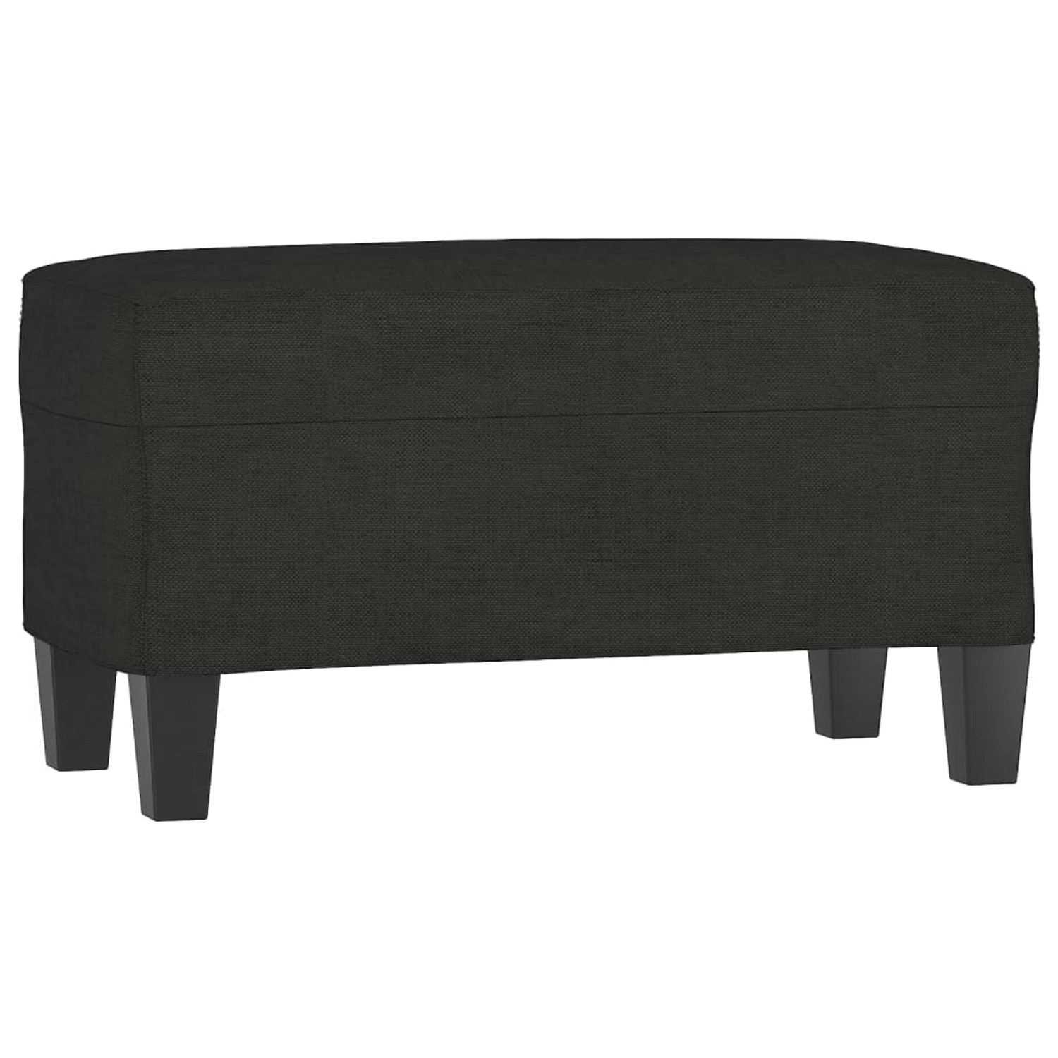 vidaXL Sitzbank Schwarz 70x35x41 cm Stoff 349435 günstig online kaufen