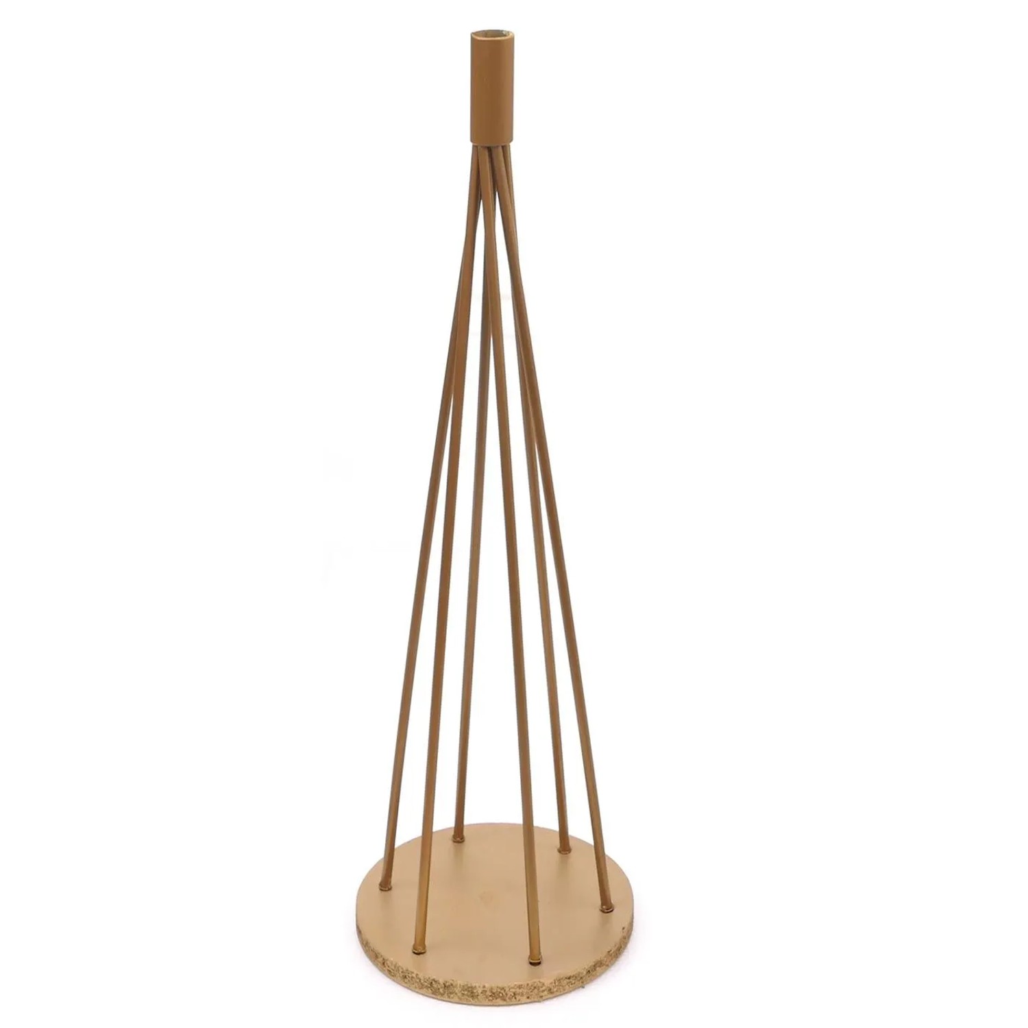 MCW Deko-Baum O91 Metall 115cm Goldfarben_8