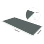 AICA Bauplatte, 1250x600x10mm, aus XPS-Hartschaum, ideal als Dämm- und Ausgleichsplatte.