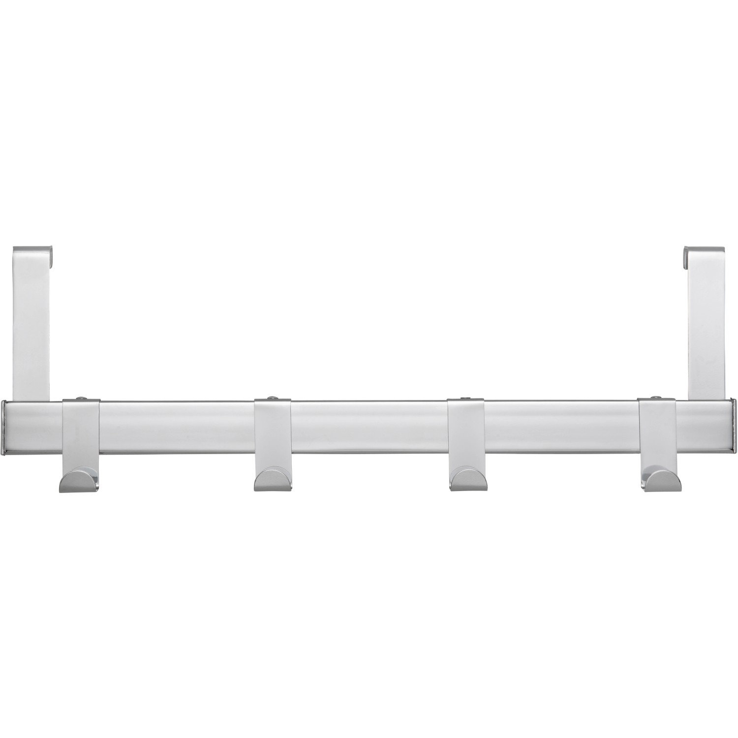 Siro Türgarderobe mit 4 Haken, Chrom glänzend, zum Einhängen an der Tür.