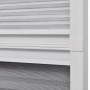 vidaXL Insektenschutz-Plissee für Fenster Jalousie Aluminium 60x80 cm 142615_6