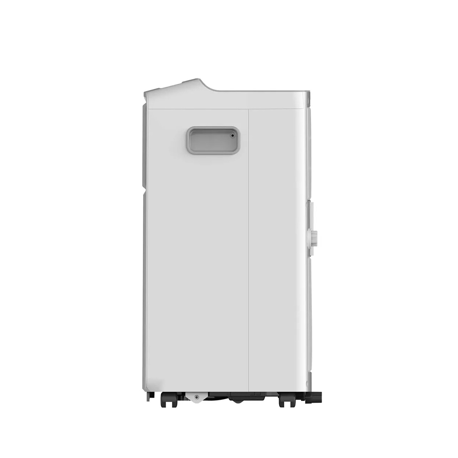 Comfee Klimaanlage Mobil MPPHA-07CRN7-L, weiße Seitenansicht mit Griffmulde.