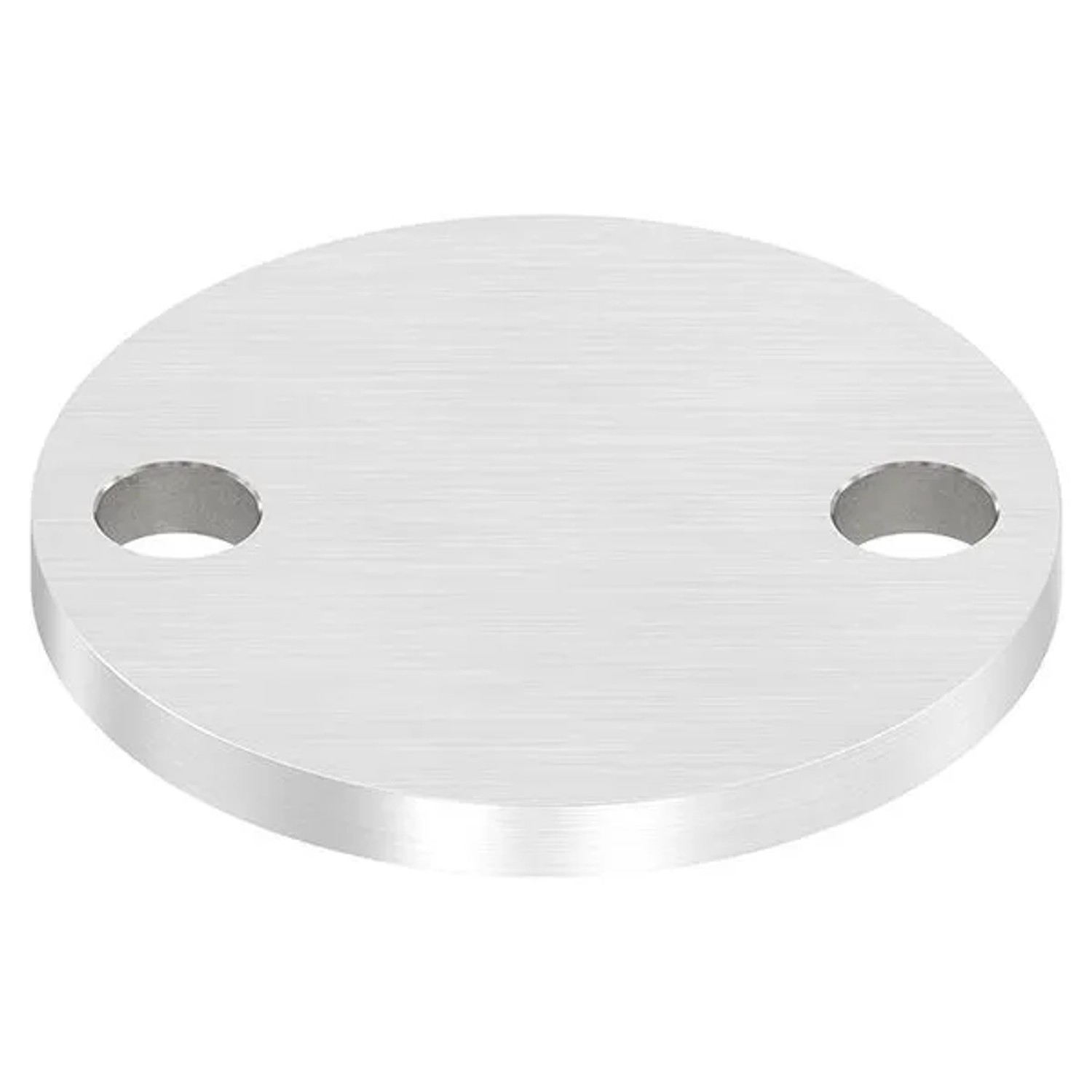 FeNau Ankerplatte Ø 70 X 6mm Mit Längsschliff V2A
