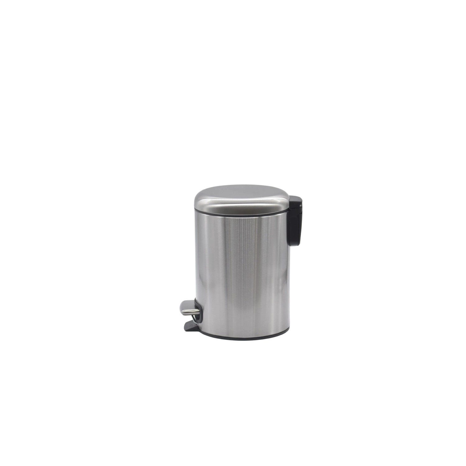 Euroshowers 3L mit Pedal Soft-Close Chrom Bad Mülleimer