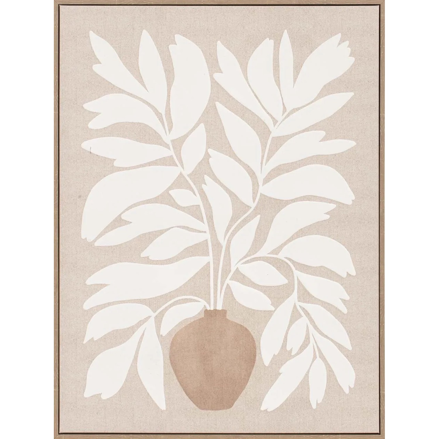 Art Universe Leinwandbild Leaf Dream 62 x 82 cm