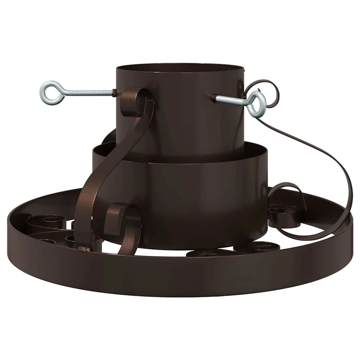 vidaXL Weihnachtsbaumständer Antikes Kupfer 40 x 40 x 20,5 cm Stahl 42019193