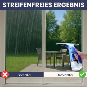 Sommertal Akku Fenstersauger Set FS255