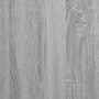 Helle Holzmaserung des Holzwerkstoffs für den vidaXL Esstisch. Robuste Tischplatte in Grau.