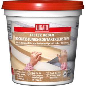 Eimer Hochleistungs-Kontaktklebstoff 0,8 kg für Bodenbeläge und Treppen.