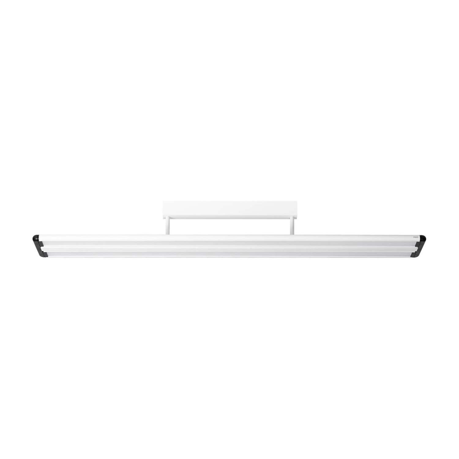 PRIOS LED Yuela 10001312 Modern in Chrom aus Aluminium 1-flammig Arbeitszimmerleuchte