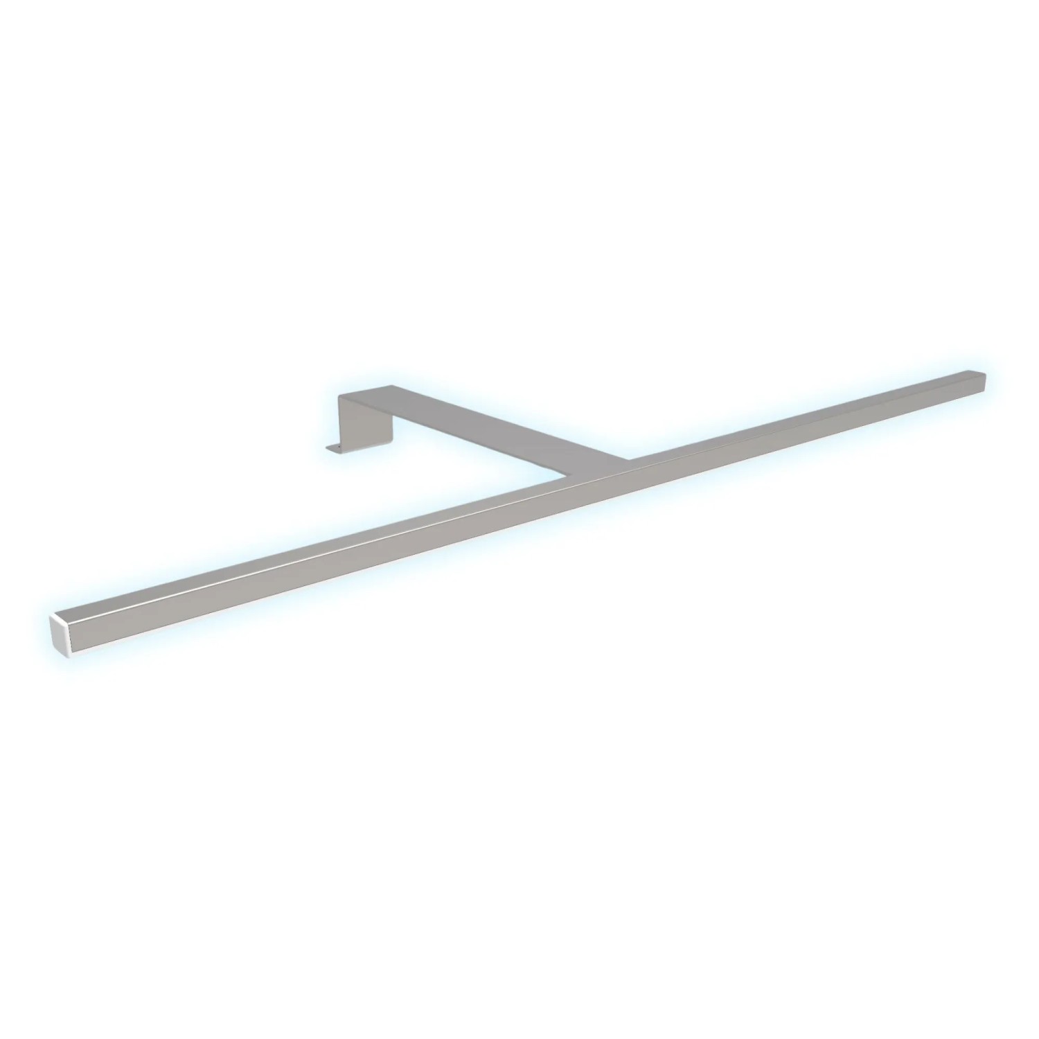kalb LED Aufbauleuchten 1er Set Silbergrau 600mm Schrankbeleuchtung Neutralweiß