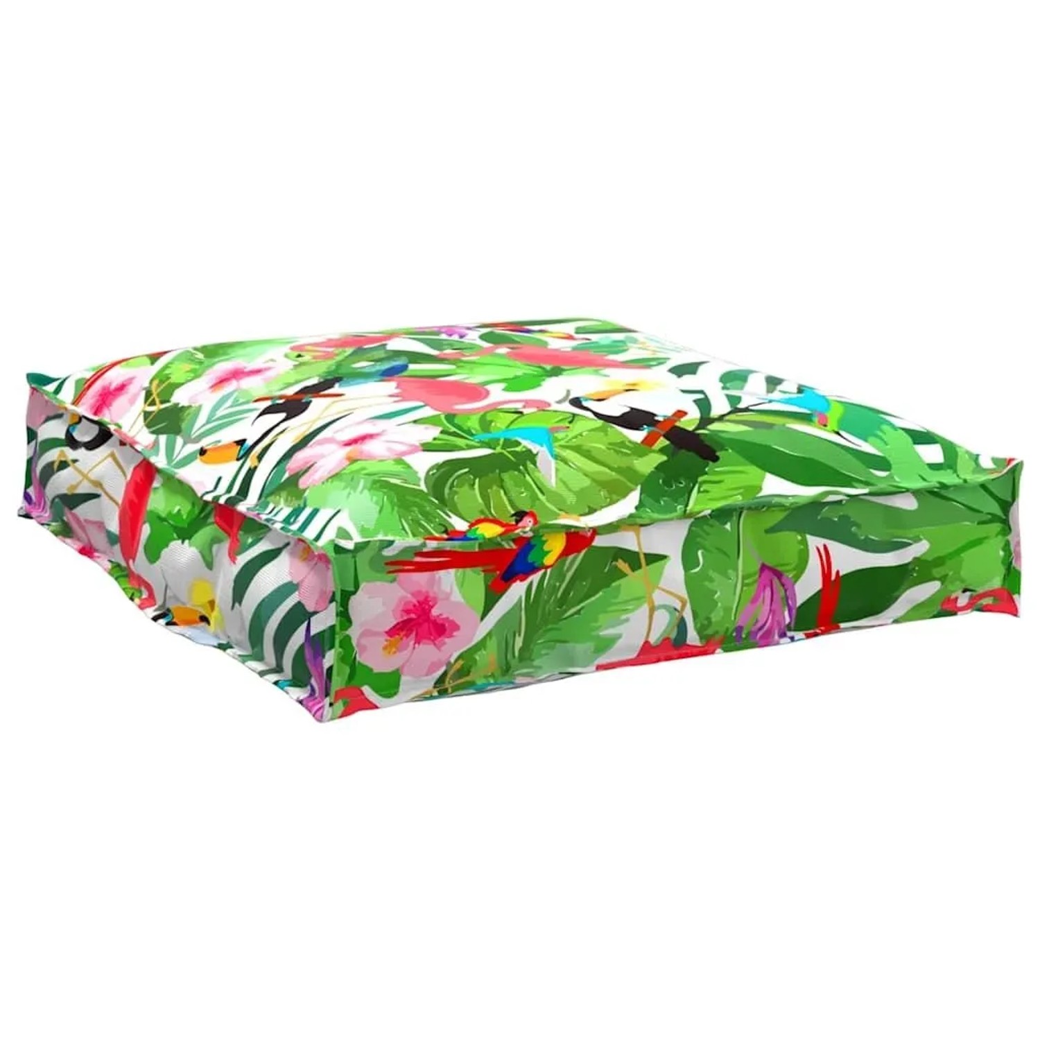 vidaXL Kissen Floral Mehrfarbig 70 x 70 x 12 cm Oxford-Stoff 42001507