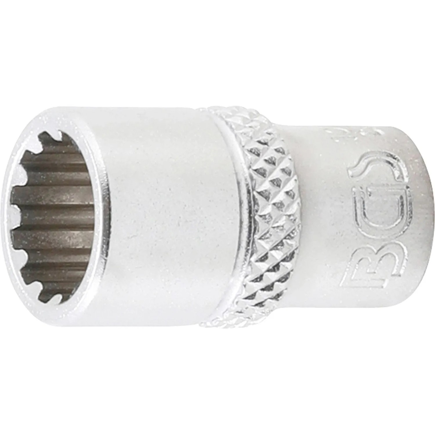 BGS Steckschlüssel Einsatz Gear Lock Antrieb Innenvierkant 6 3 Mm  1 4 Zoll  SW 9 Mm 10109