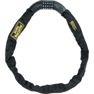 Burg Wächter Kettenschloss 280 C, 90 cm, schwarz. Fahrradschloss mit Zahlencode für hohe Sicherheit.