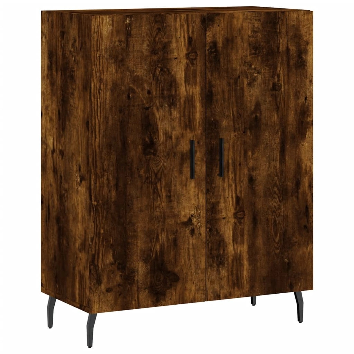 vidaXL Sideboard Räuchereiche 69,5x34x90 cm Holzwerkstoff 827745 günstig online kaufen